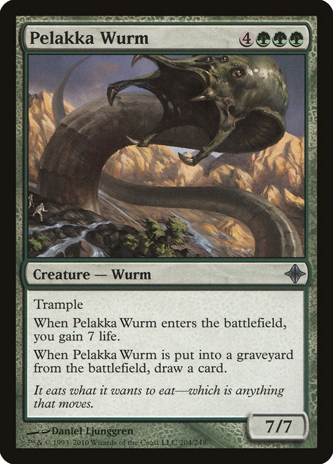 Pelakka Wurm [Rise of the Eldrazi] | Gauntlet Hobbies - Angola