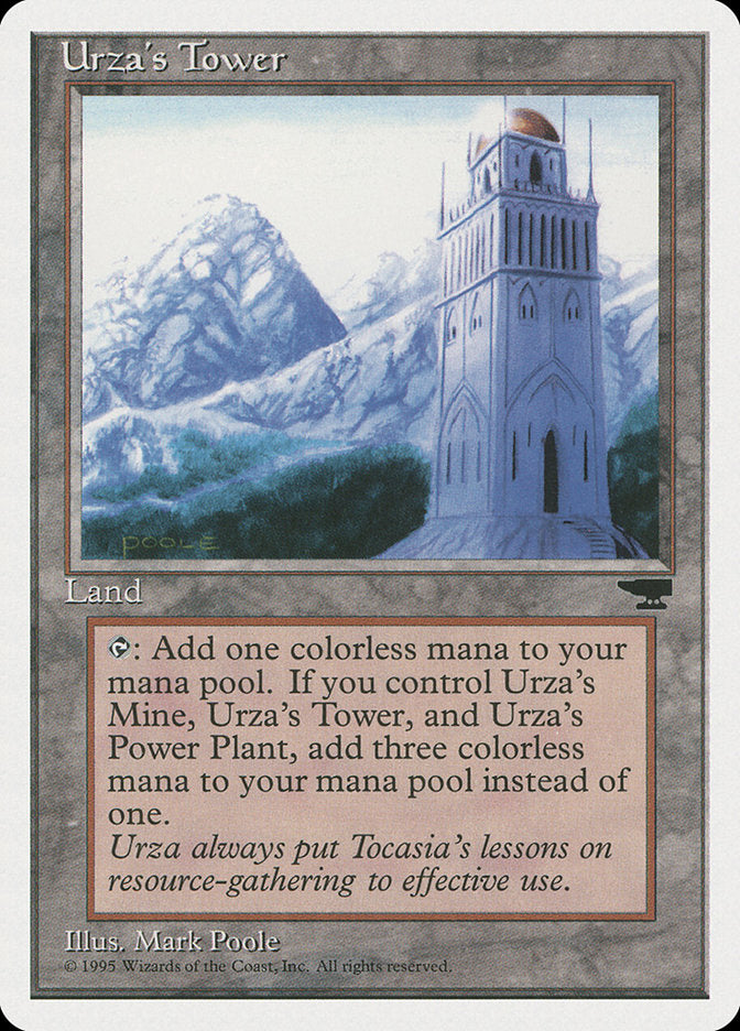 Urza's Tower (Mountains) [Chronicles] | Gauntlet Hobbies - Angola