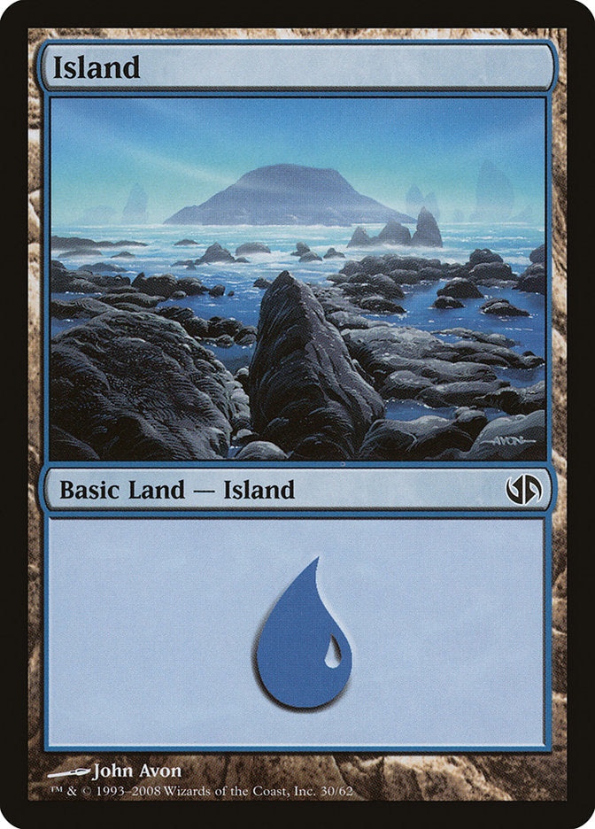 Island (30) [Duel Decks: Jace vs. Chandra] | Gauntlet Hobbies - Angola