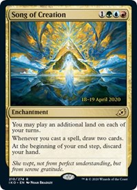 Song of Creation [Prerelease Cards]