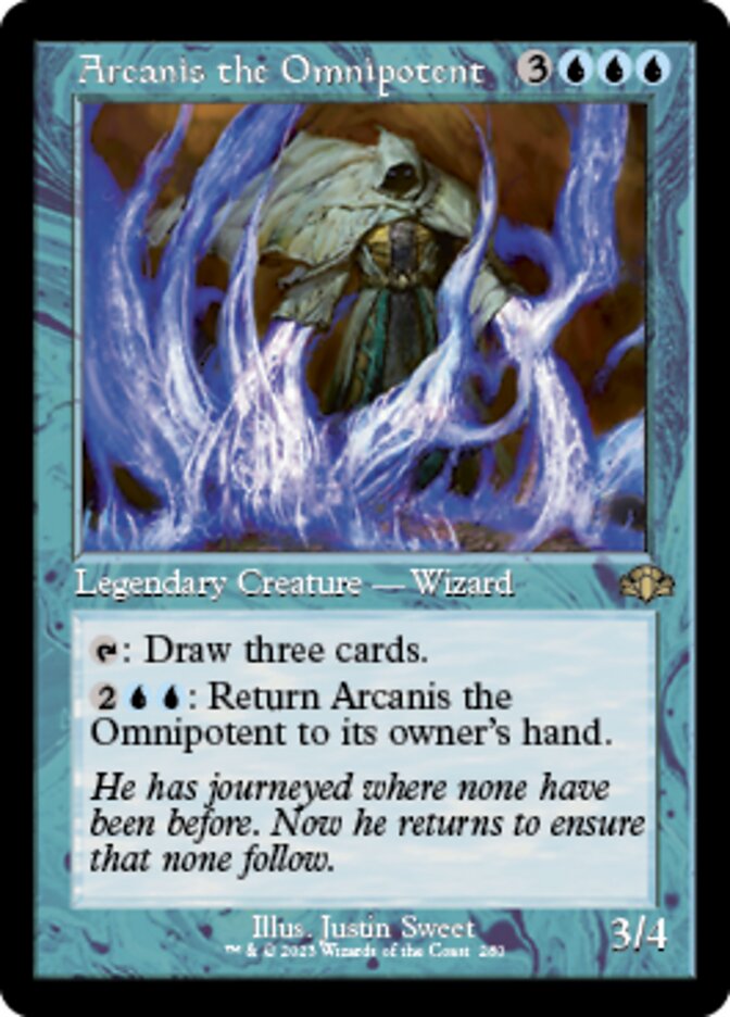 Arcanis the Omnipotent (Retro) [Dominaria Remastered] | Gauntlet Hobbies - Angola