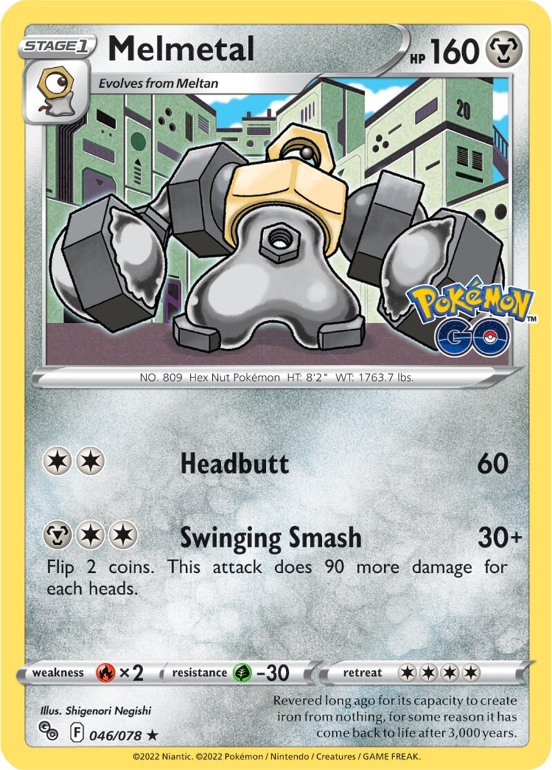 Melmetal (046/078) [Pokémon GO] | Gauntlet Hobbies - Angola