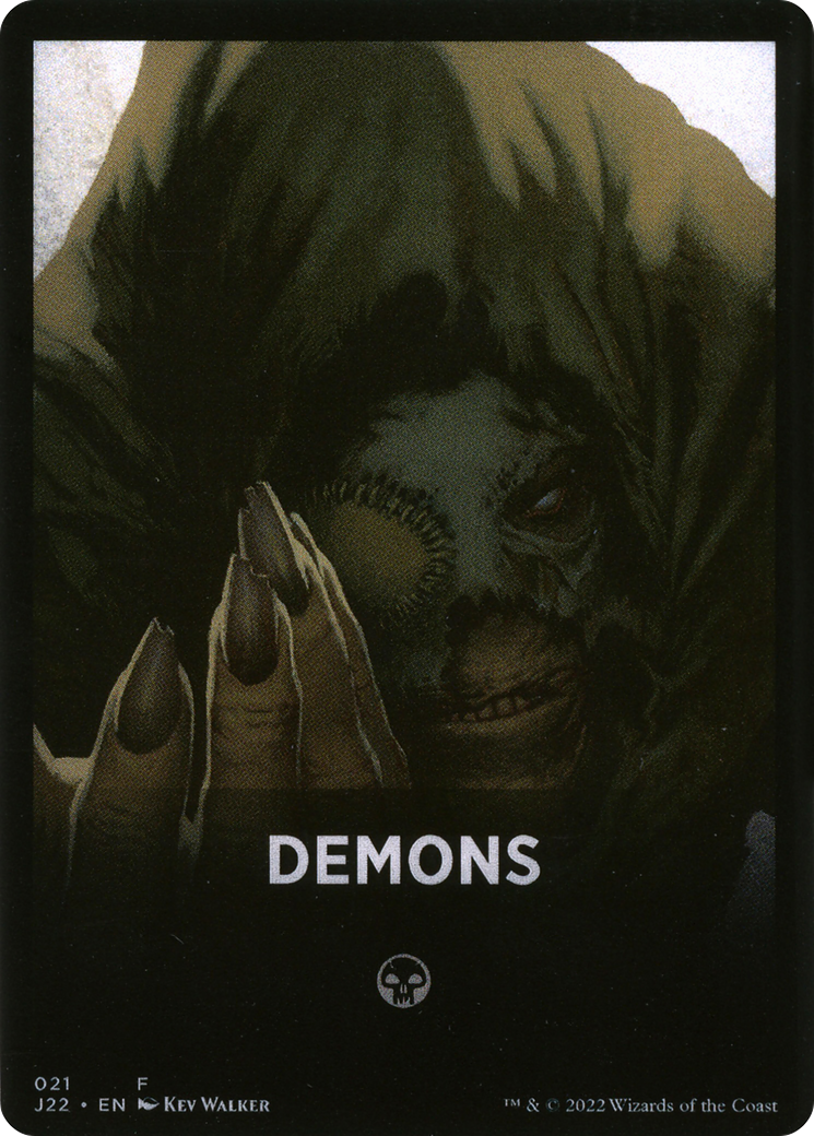 Demons Theme Card [Jumpstart 2022 Front Cards] | Gauntlet Hobbies - Angola