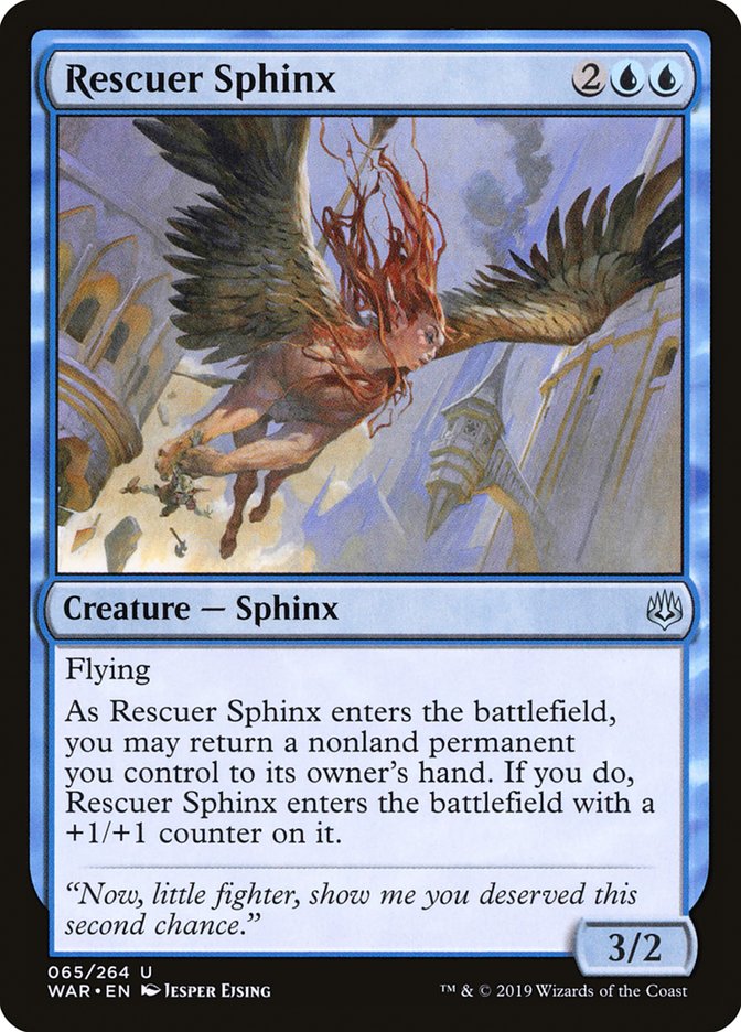 Rescuer Sphinx [War of the Spark] | Gauntlet Hobbies - Angola