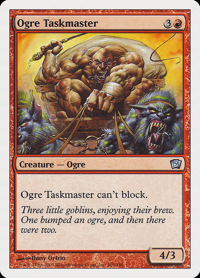 Ogre Taskmaster [Ninth Edition] | Gauntlet Hobbies - Angola