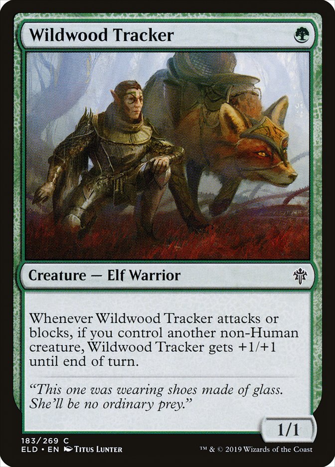 Wildwood Tracker [Throne of Eldraine] | Gauntlet Hobbies - Angola