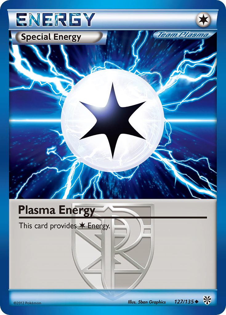 Plasma Energy (127/135) [Black & White: Plasma Storm] | Gauntlet Hobbies - Angola