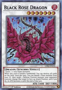 Black Rose Dragon (Blue) [LDS2-EN110] Ultra Rare | Gauntlet Hobbies - Angola