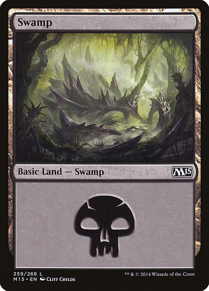 Swamp (259) [Magic 2015] | Gauntlet Hobbies - Angola