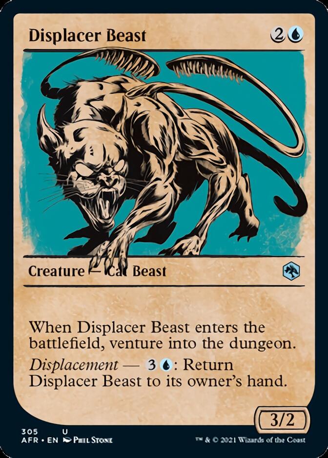Displacer Beast (Showcase) [Dungeons & Dragons: Adventures in the Forgotten Realms] | Gauntlet Hobbies - Angola