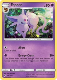 Espeon (89/214) (Cosmos Holo) (Blister Exclusive) [Sun & Moon: Lost Thunder] | Gauntlet Hobbies - Angola