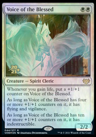 Voice of the Blessed [Innistrad: Crimson Vow Prerelease Promos] | Gauntlet Hobbies - Angola