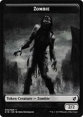 Zombie (010) // Zombie (011) Double-sided Token [Commander 2019 Tokens] | Gauntlet Hobbies - Angola