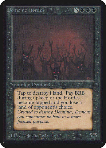 Demonic Hordes [Limited Edition Alpha]