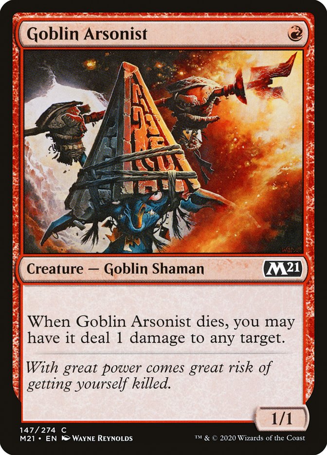 Goblin Arsonist [Core Set 2021] | Gauntlet Hobbies - Angola