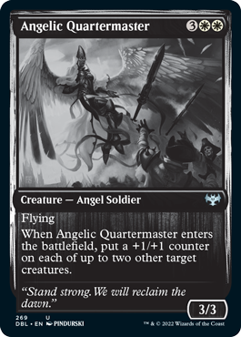 Angelic Quartermaster [Innistrad: Double Feature] | Gauntlet Hobbies - Angola