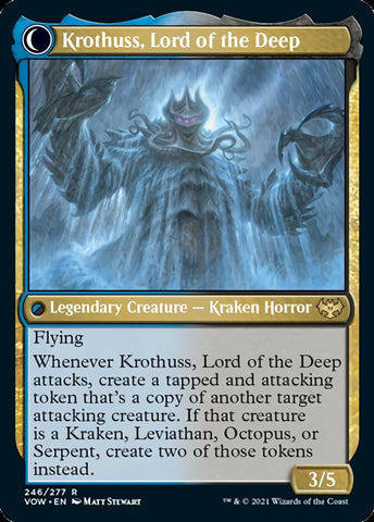 Runo Stromkirk // Krothuss, Lord of the Deep [Innistrad: Crimson Vow]