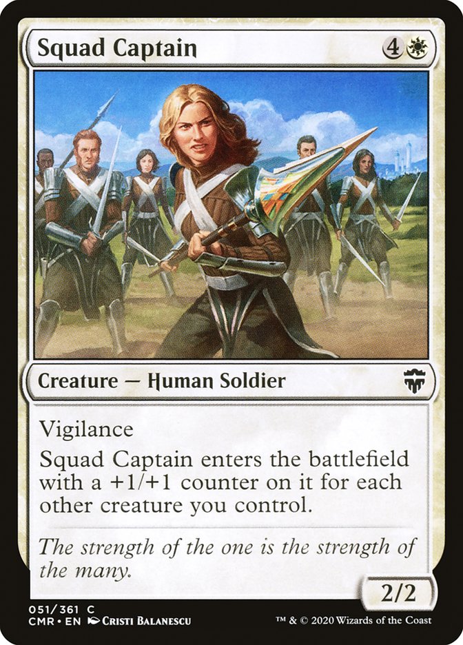 Squad Captain [Commander Legends] | Gauntlet Hobbies - Angola