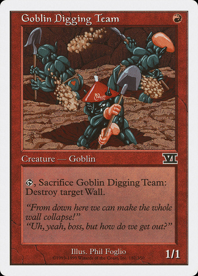 Goblin Digging Team [Classic Sixth Edition] | Gauntlet Hobbies - Angola