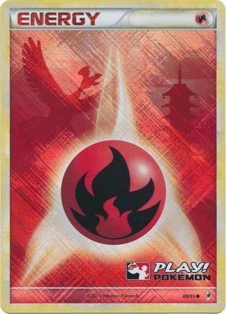 Fire Energy (89/95) (Play Pokemon Promo) [HeartGold & SoulSilver: Call of Legends] | Gauntlet Hobbies - Angola