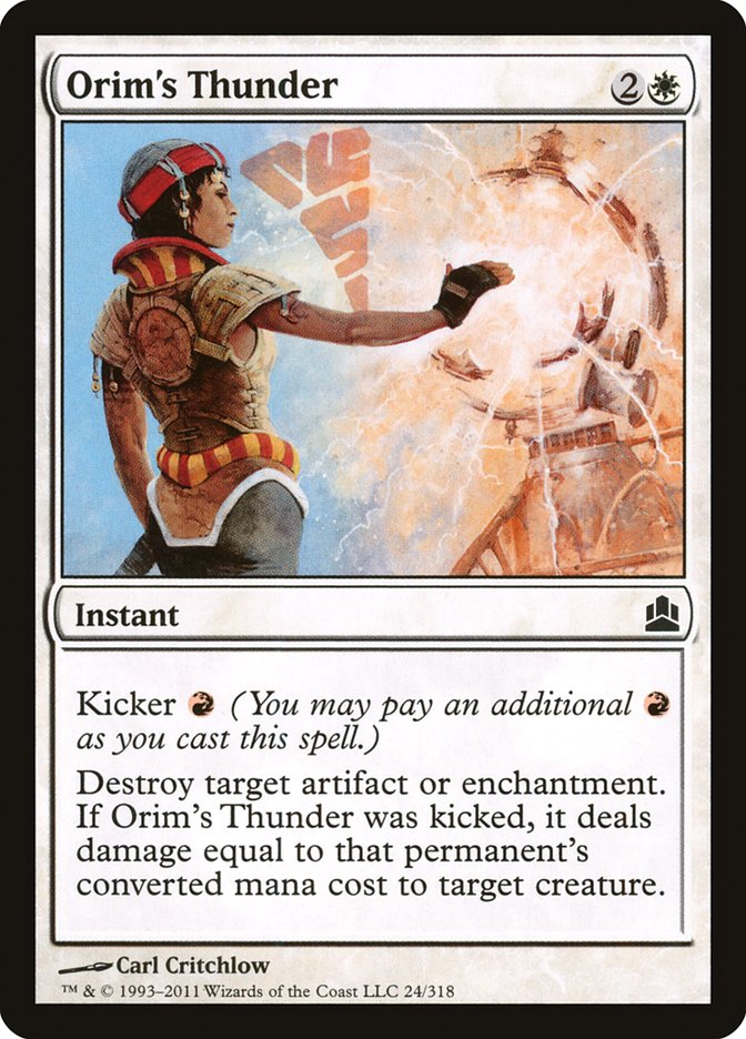Orim's Thunder [Commander 2011] | Gauntlet Hobbies - Angola