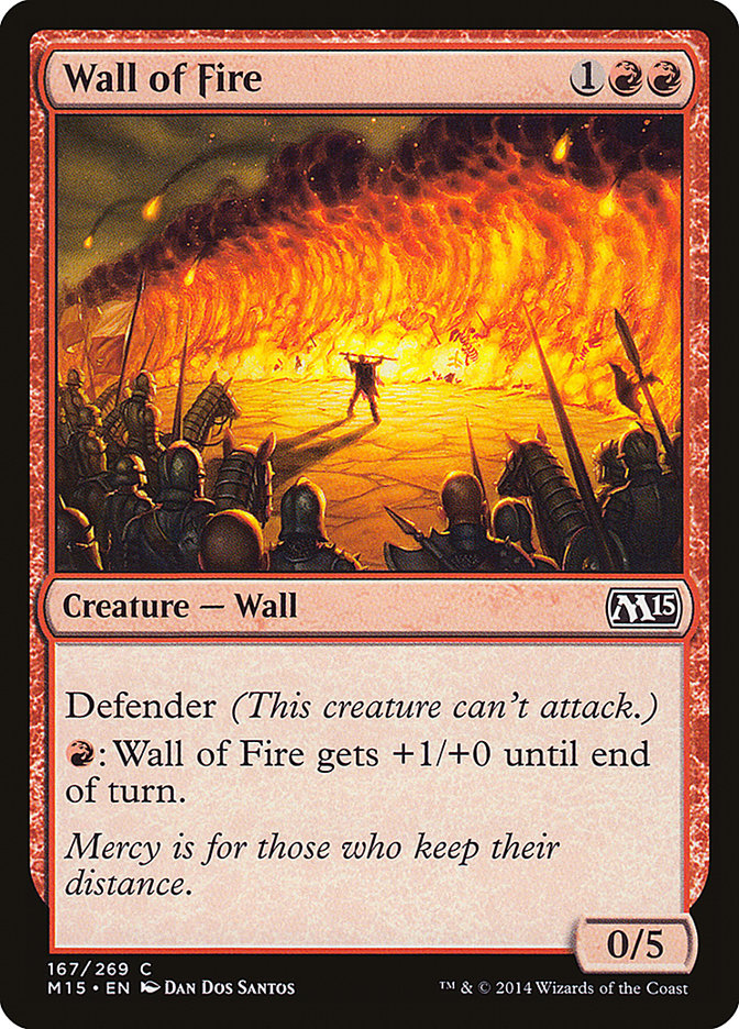 Wall of Fire [Magic 2015] | Gauntlet Hobbies - Angola