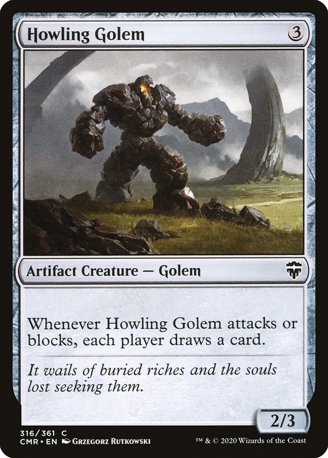 Howling Golem [Commander Legends] | Gauntlet Hobbies - Angola