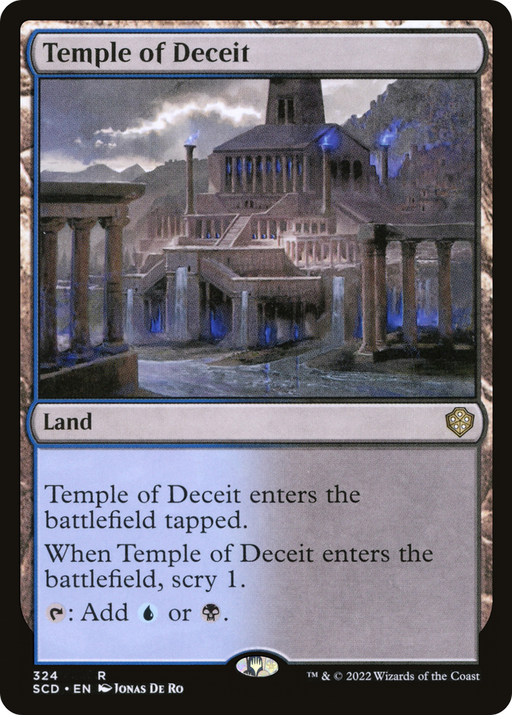 Temple of Deceit [Starter Commander Decks] | Gauntlet Hobbies - Angola