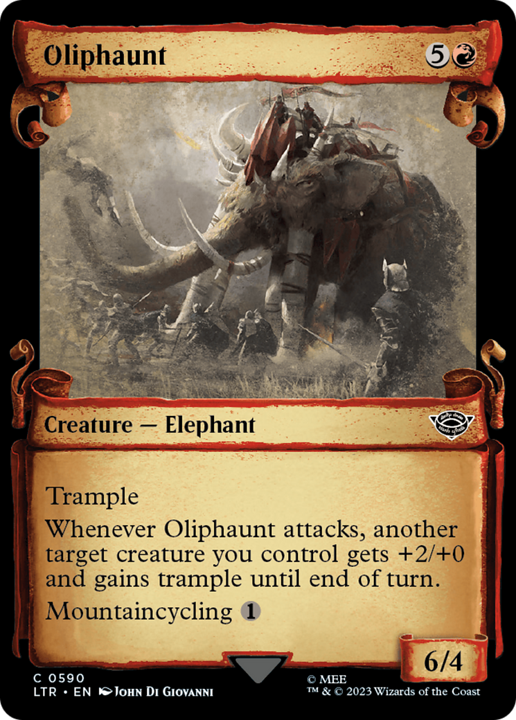 Oliphaunt [The Lord of the Rings: Tales of Middle-Earth Showcase Scrolls] | Gauntlet Hobbies - Angola