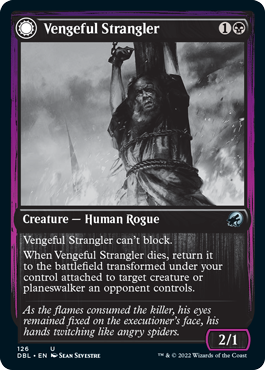 Vengeful Strangler // Strangling Grasp [Innistrad: Double Feature] | Gauntlet Hobbies - Angola