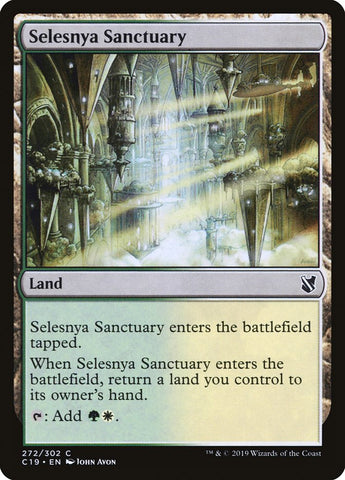 Selesnya Sanctuary [Commander 2019]