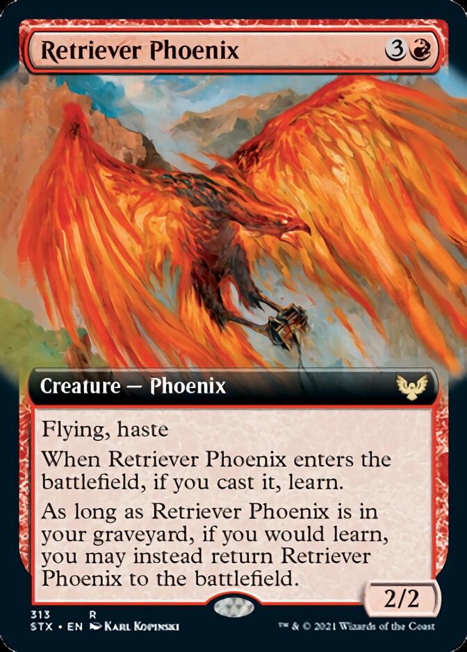 Retriever Phoenix (Extended) [Strixhaven: School of Mages] | Gauntlet Hobbies - Angola