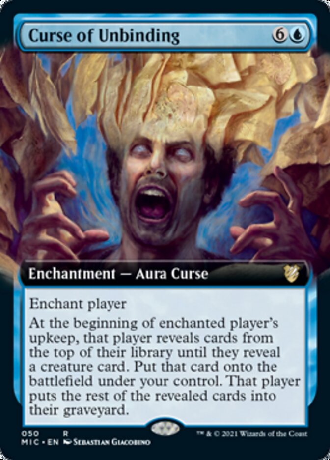 Curse of Unbinding (Extended) [Innistrad: Midnight Hunt Commander]