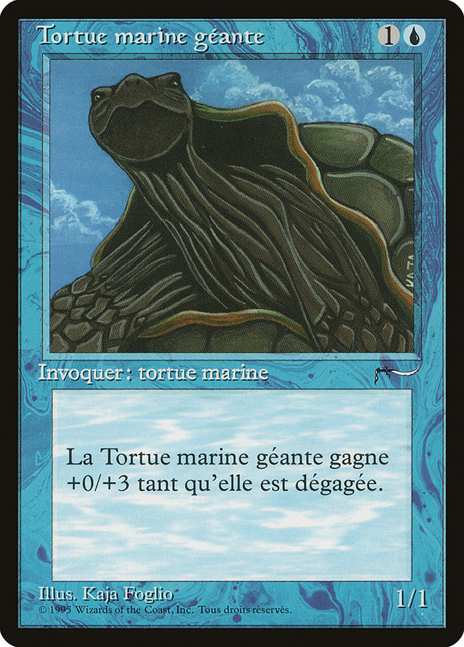 Giant Tortoise (French) - "Tortue marine geante" [Renaissance] | Gauntlet Hobbies - Angola