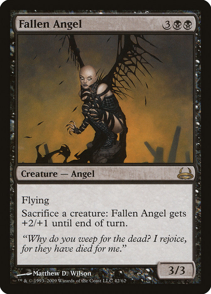 Fallen Angel [Duel Decks: Divine vs. Demonic] | Gauntlet Hobbies - Angola