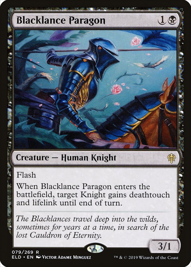 Blacklance Paragon [Throne of Eldraine] | Gauntlet Hobbies - Angola