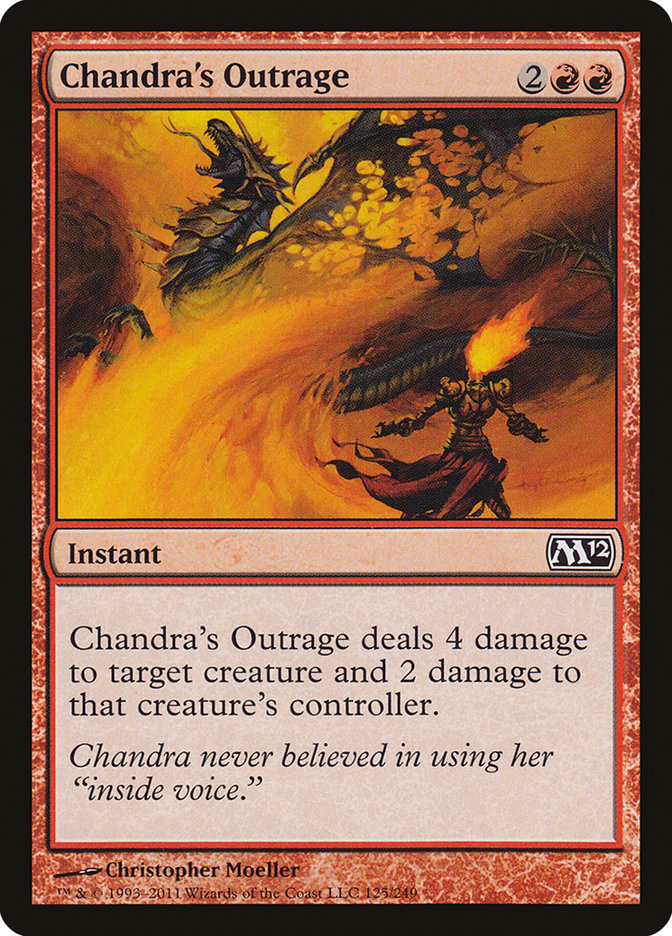 Chandra's Outrage [Magic 2012] | Gauntlet Hobbies - Angola