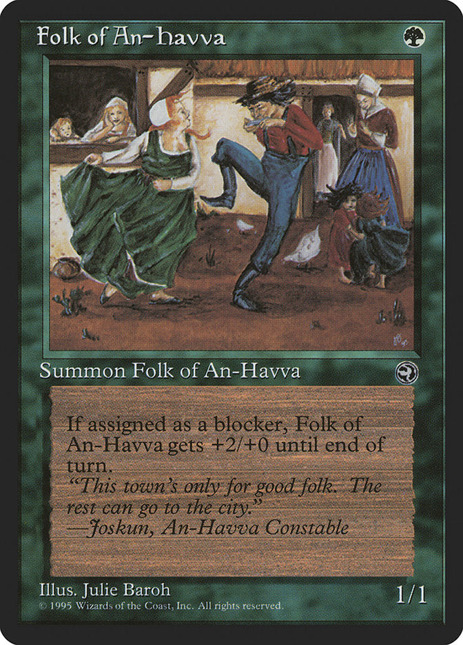 Folk of An-Havva (Joskun Flavor Text) [Homelands] | Gauntlet Hobbies - Angola