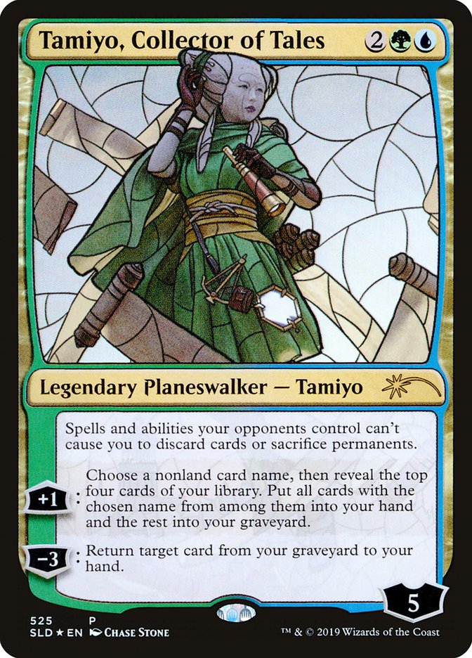 Tamiyo, Collector of Tales (Stained Glass) [Secret Lair Drop Promos] | Gauntlet Hobbies - Angola