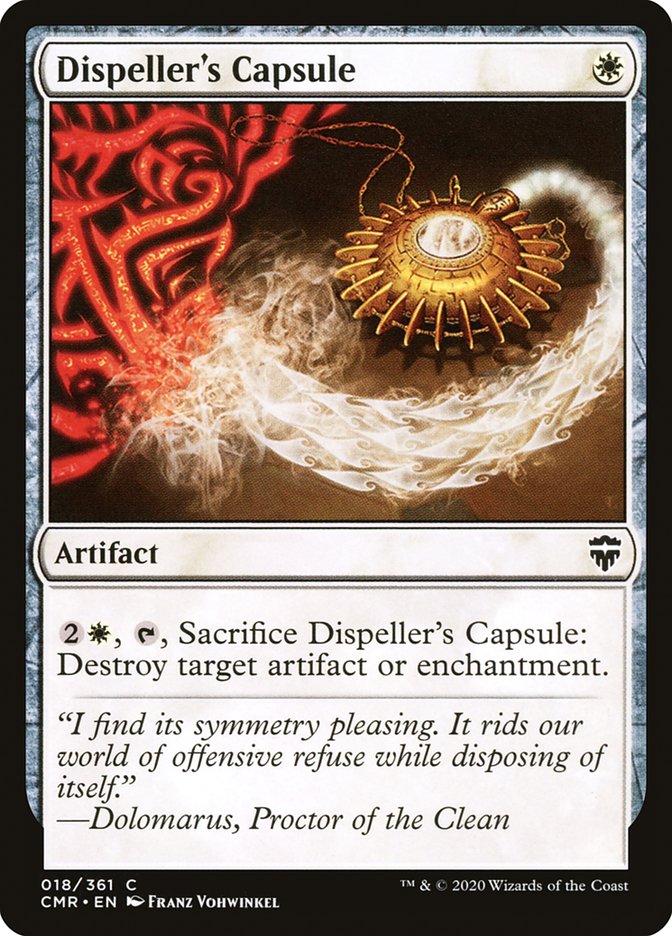 Dispeller's Capsule [Commander Legends] | Gauntlet Hobbies - Angola