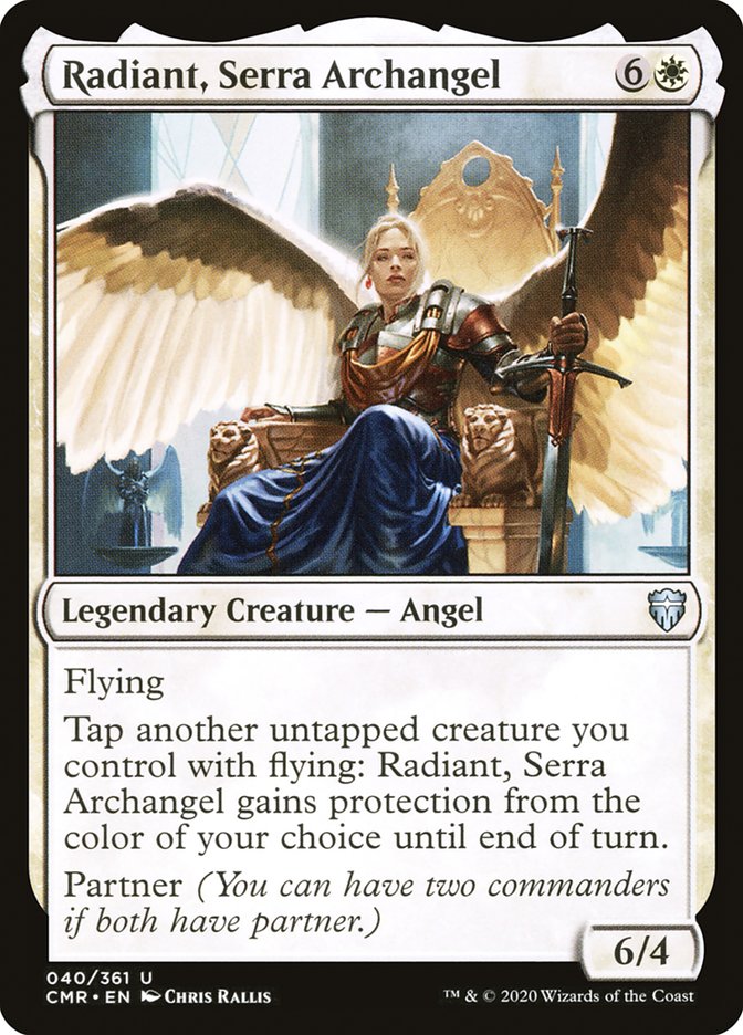 Radiant, Serra Archangel [Commander Legends] | Gauntlet Hobbies - Angola