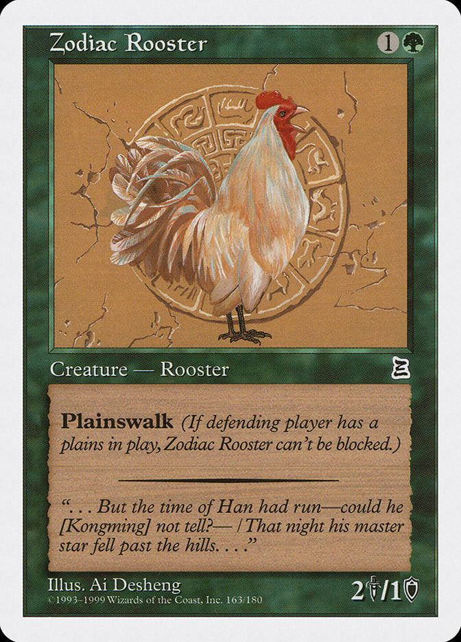 Zodiac Rooster [Portal Three Kingdoms] | Gauntlet Hobbies - Angola