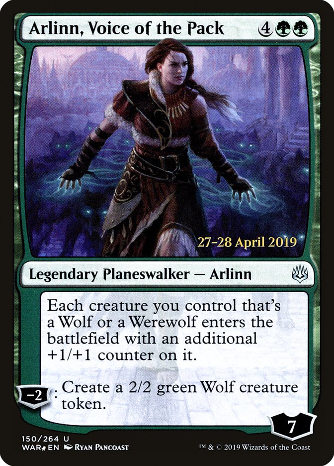 Arlinn, Voice of the Pack [War of the Spark Prerelease Promos] | Gauntlet Hobbies - Angola