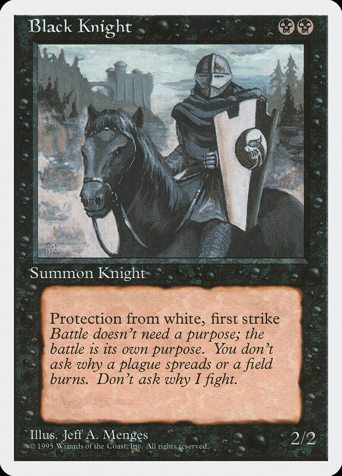 Black Knight [Fourth Edition] | Gauntlet Hobbies - Angola