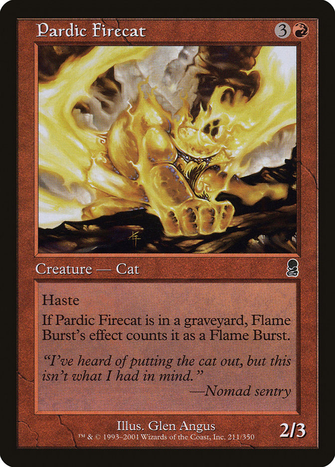 Pardic Firecat [Odyssey] | Gauntlet Hobbies - Angola