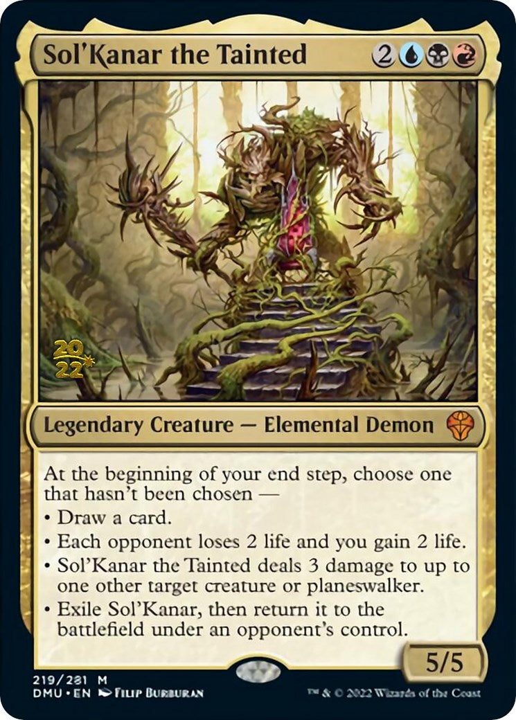 Sol'Kanar the Tainted [Dominaria United Prerelease Promos] | Gauntlet Hobbies - Angola