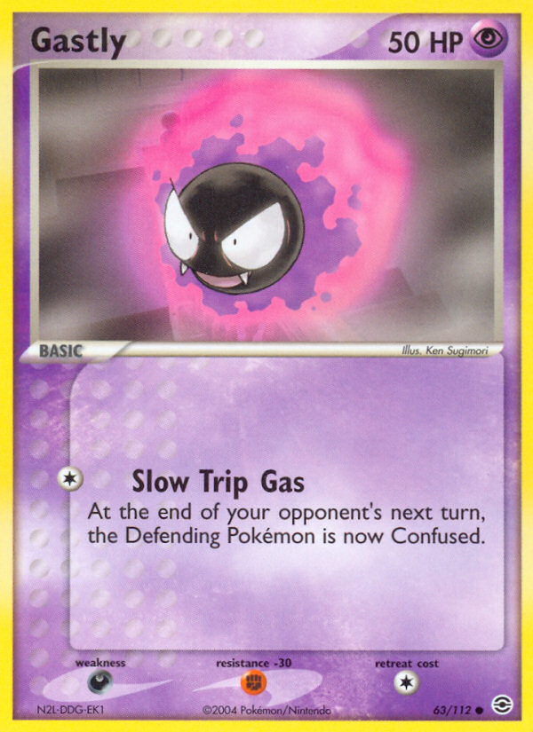 basic gastly pokemon card value Gastly [Psychic] • Pokemon Card – Mikes Game Shop main image 1