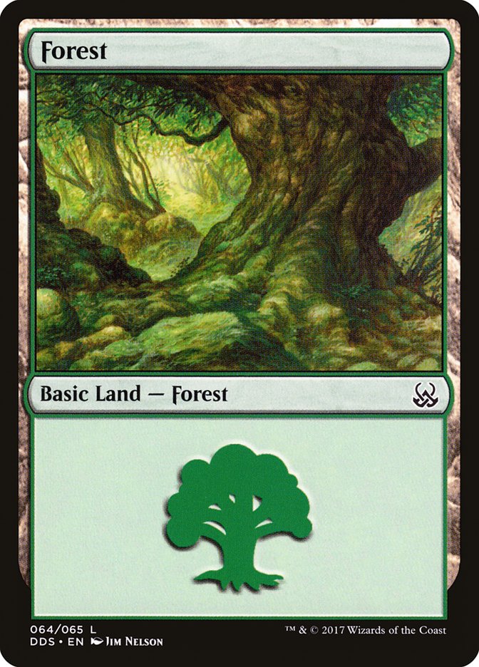 Forest (64) [Duel Decks: Mind vs. Might] | Gauntlet Hobbies - Angola