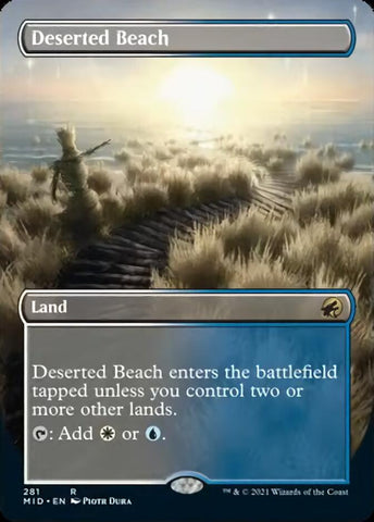 Deserted Beach (Borderless) [Innistrad: Midnight Hunt]