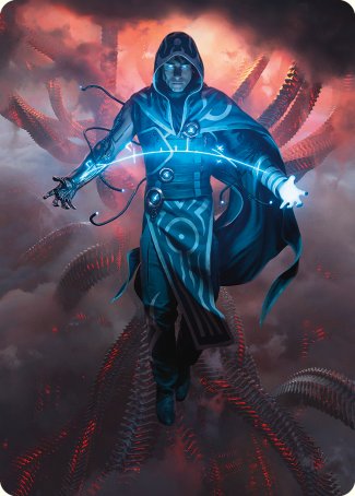 Jace, the Perfected Mind Art Card [Phyrexia: All Will Be One Art Series] | Gauntlet Hobbies - Angola